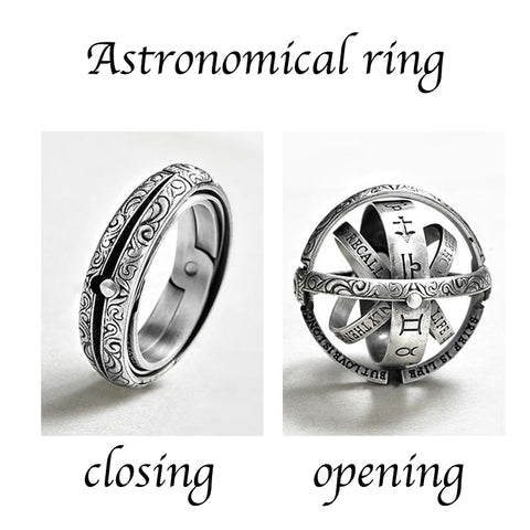 Silver Astronomical Ring - LAVISHTO