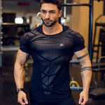 Male Gym Fitness T shirt - LAVISHTO