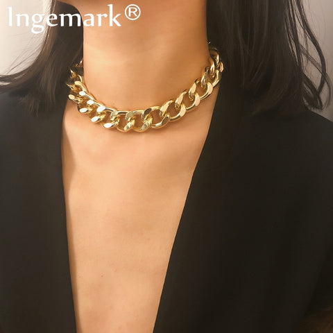 Miami Cuban Choker Necklace - LAVISHTO