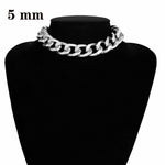 Miami Cuban Choker Necklace - LAVISHTO