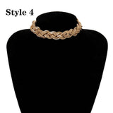 Miami Cuban Choker Necklace - LAVISHTO