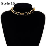 Miami Cuban Choker Necklace - LAVISHTO