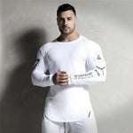 Men Long sleeves Elastic t shirt - LAVISHTO