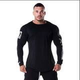 Men Long sleeves Elastic t shirt - LAVISHTO