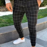 Men's Slim Fit Trousers - LAVISHTO